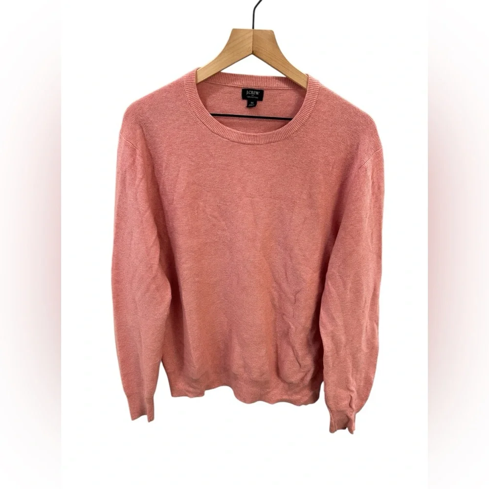 Men’s J.Crew Cotton Crewneck Sweater – Size Medium
